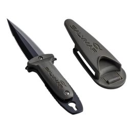 Potapljaški nož Salvimar Atlantis Military Green Black Blade