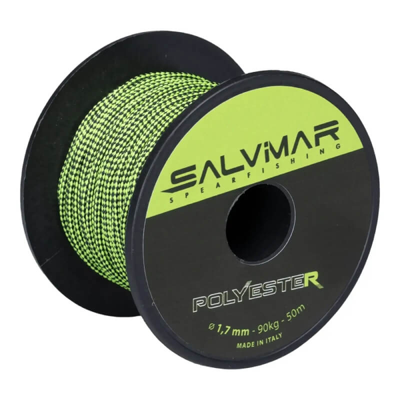 Vrvica za podvodne puške Salvimar Ø 1,7mm kolut 50m Black/Green - slika 2