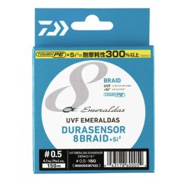 Pletena vrvica Daiwa Emeraldas Durasensor 8 Braid +Si² PE#0,8